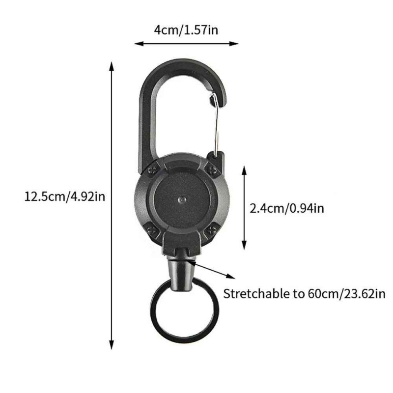 Outdoor Retractable Keychain H - Conventional Reel review and price