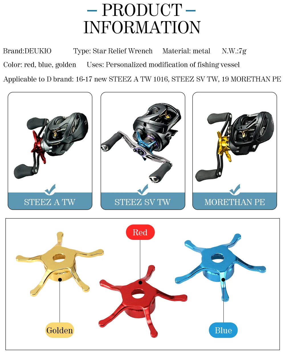 Star Drag Wrench for D Brand B - Reel Drag Knob review and price