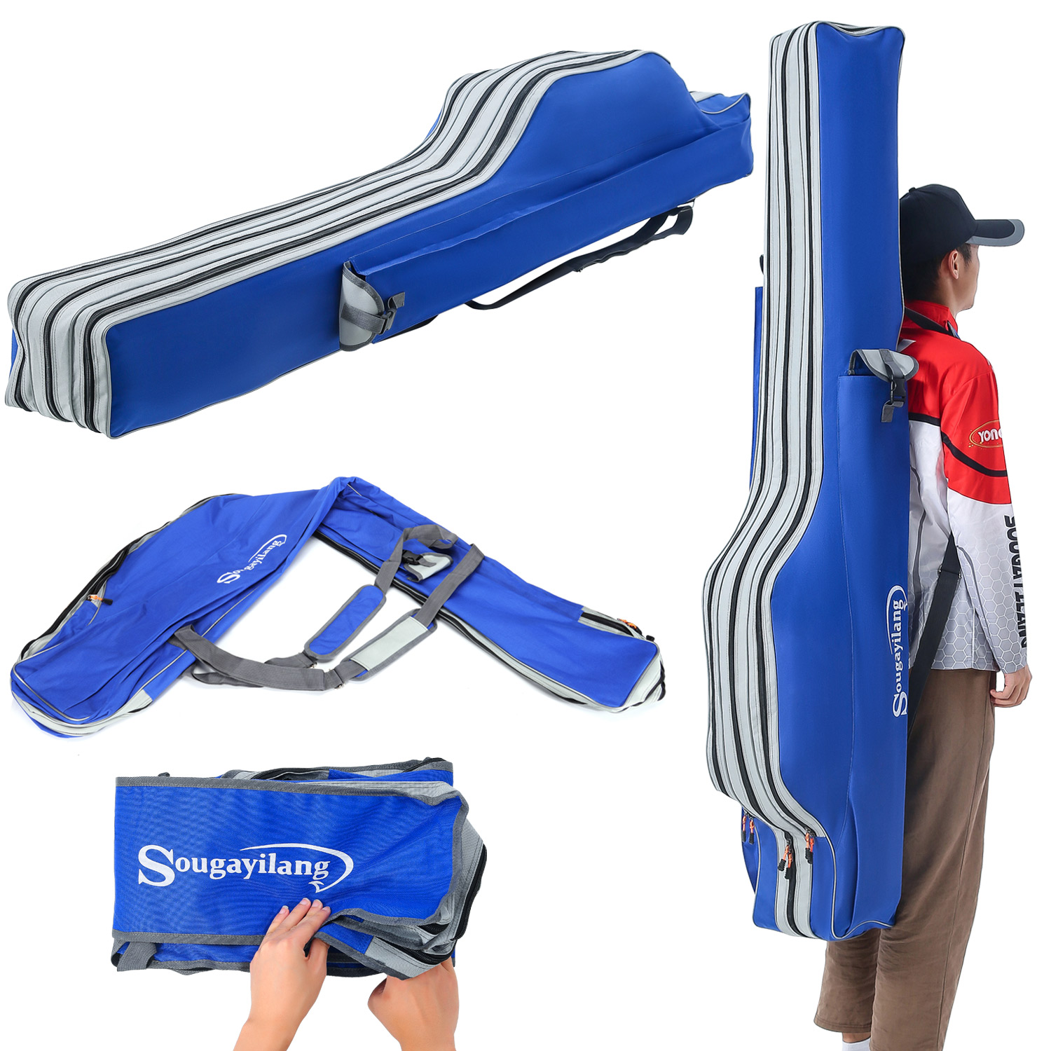 Sougayilang Fishing Rod Bag 3  - Reel Cover review and price